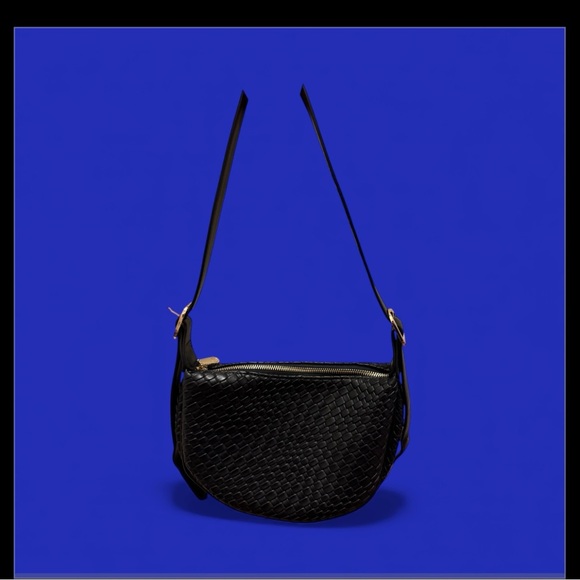 Leather black handbag bostanten crossbody normcore - Picture 1 of 4